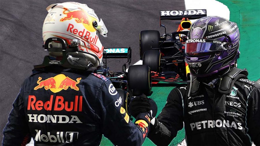 Max Verstappen (Left) & Lewis Hamilton (Right)