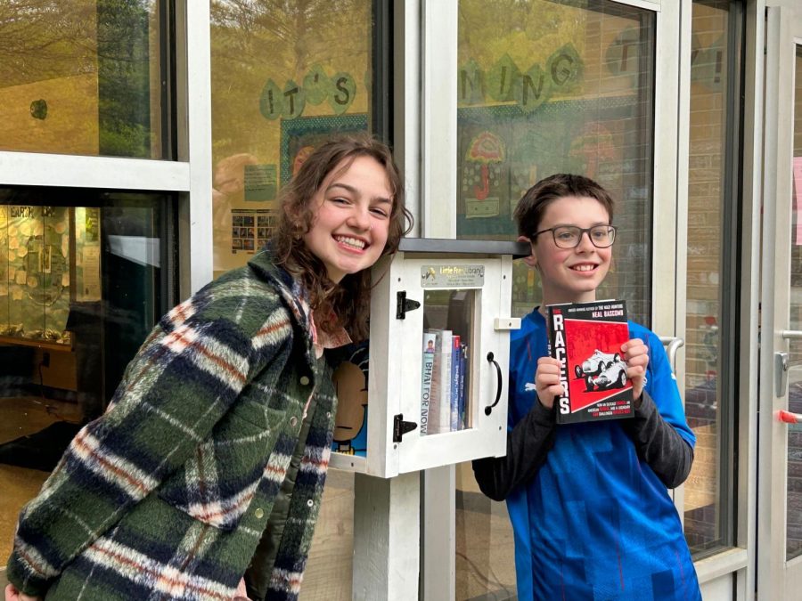 Cranbury Elementary Schools New Little Library Donated by Former Student
