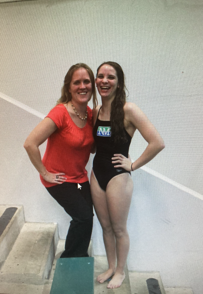 Kelly with her sister Kim at an NHS meet